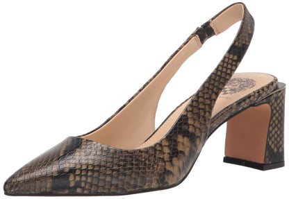 Hamden Slingback Pumps Women Block Heel Zip