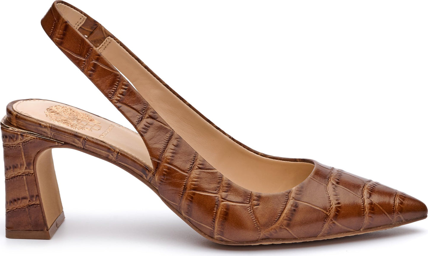 Hamden Slingback Pumps Women Block Heel Zip