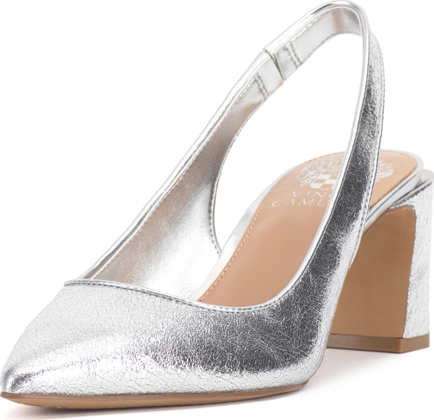 Hamden Slingback Pumps Women Block Heel Zip