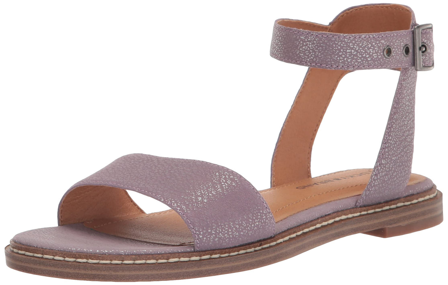 Women's Kimaya Leather Flat Sandals Slip-On Shoes
