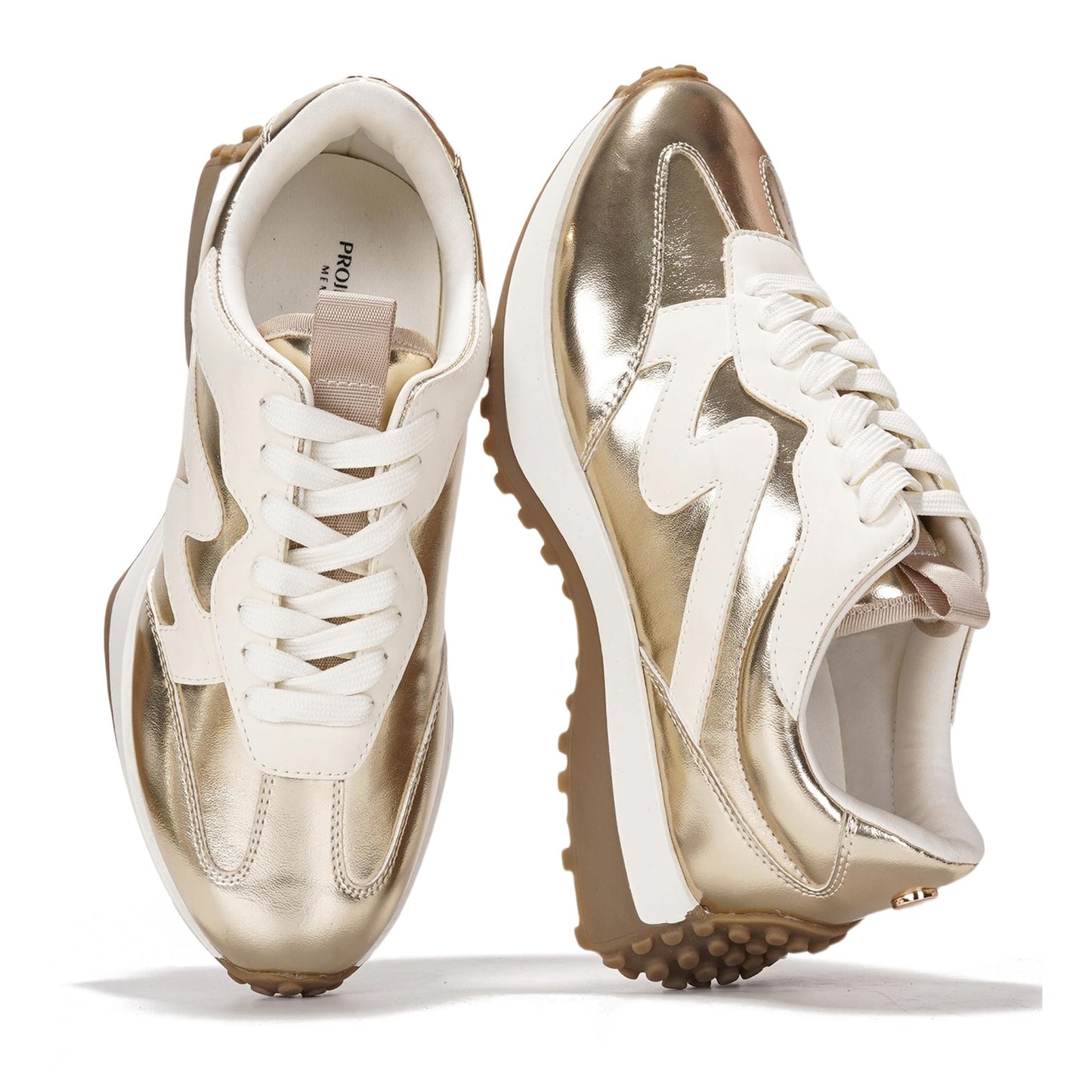 Memory Foam Lace Up Sneakers Women Lightweight Non Slip Casual