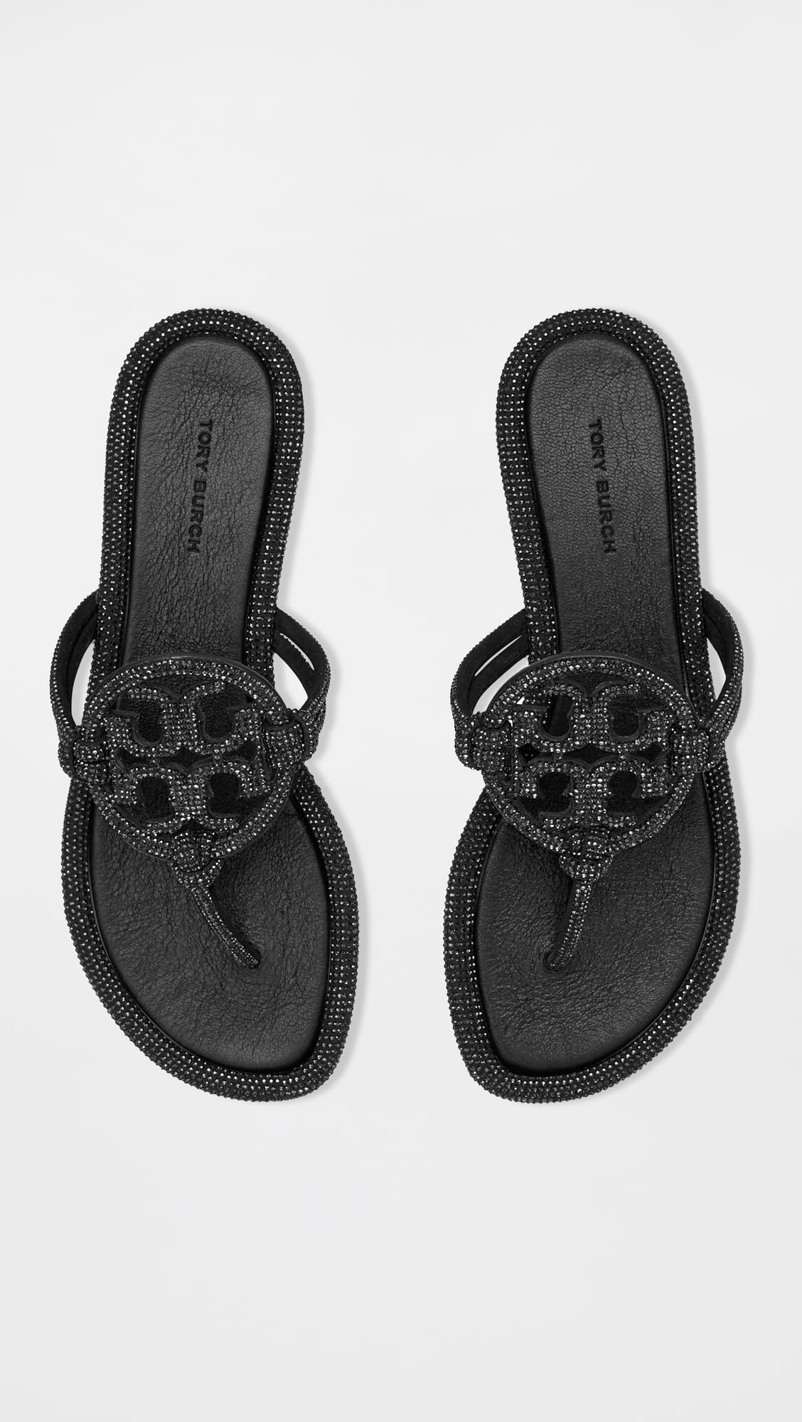 Women's Miller Knotted Pave Sandals Flat Slip-On Shoes