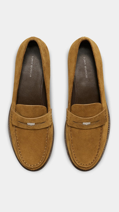 Women's Classic Leather Loafers Slip-On Shoes