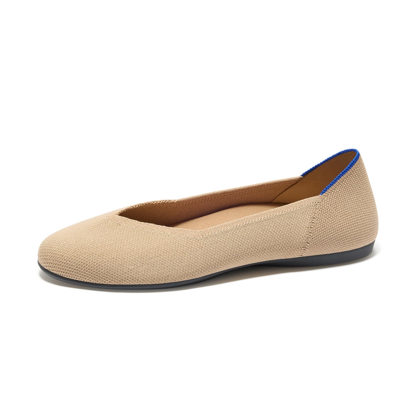 Women's Pointed Toe Ballet Flats Slip-On Shoes