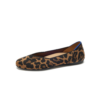 Women's Pointed Toe Ballet Flats Slip-On Shoes