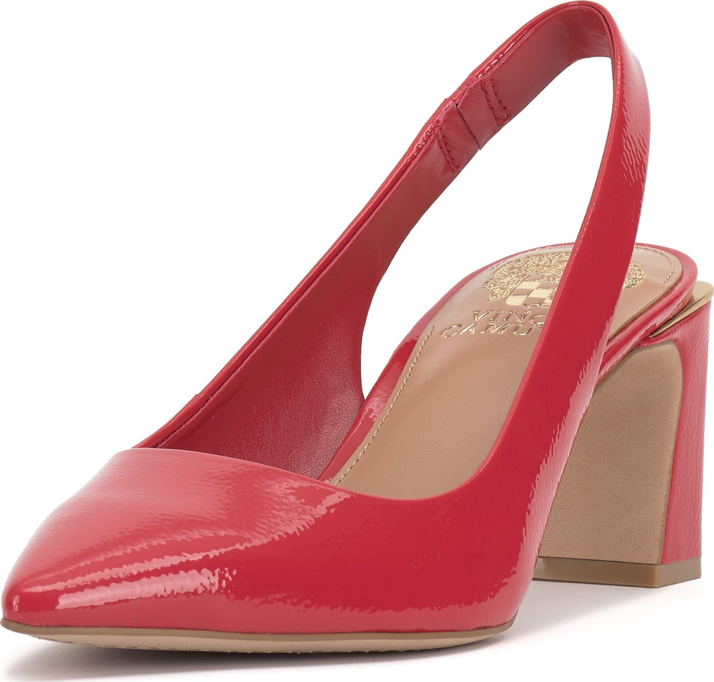 Hamden Slingback Pumps Women Block Heel Zip