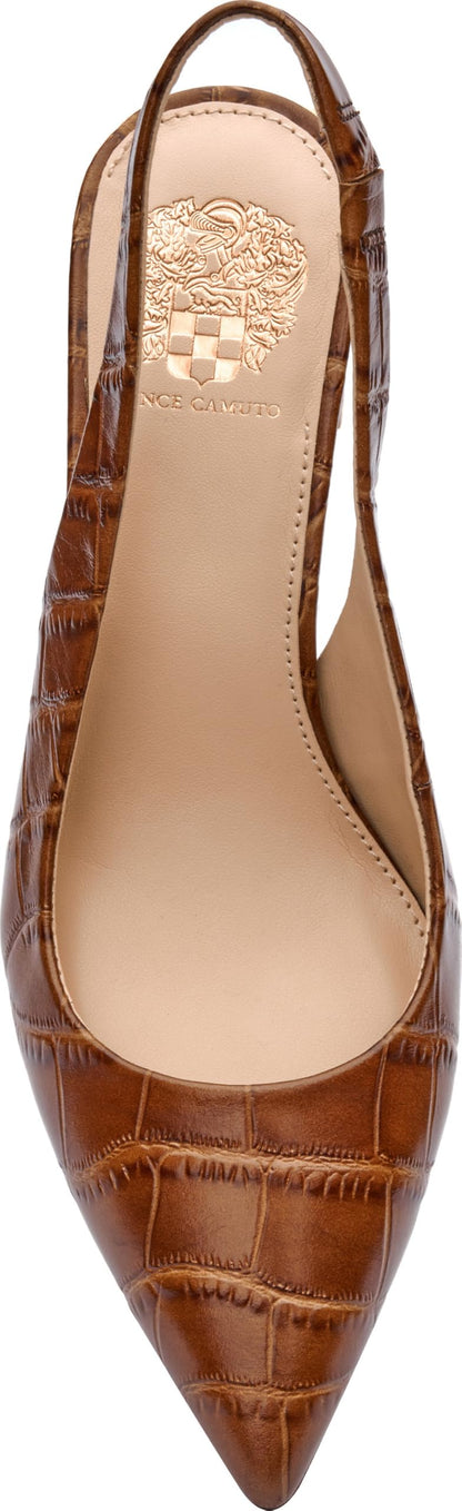 Hamden Slingback Pumps Women Block Heel Zip