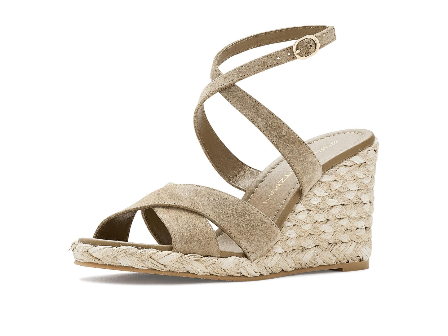 Women's Alyssa Leather Wedge Heel Sandals Dress Shoes