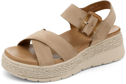 Women's Espadrille Platform Wedge Sandals Arch Support Shoes