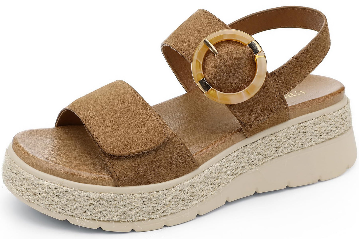 Women's Espadrille Platform Wedge Sandals Arch Support Shoes