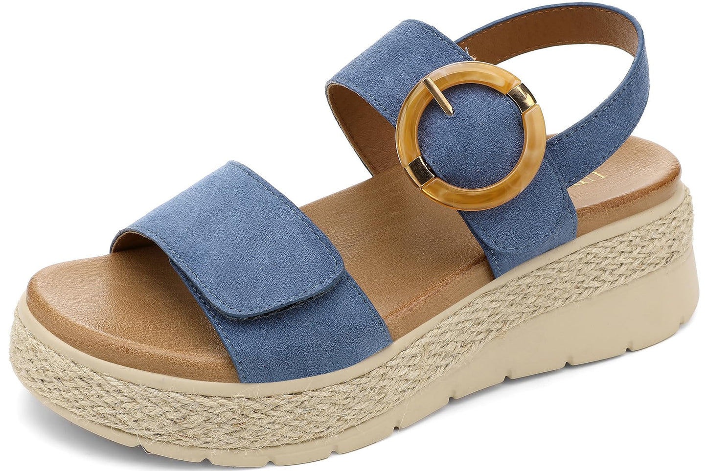 Women's Espadrille Platform Wedge Sandals Arch Support Shoes